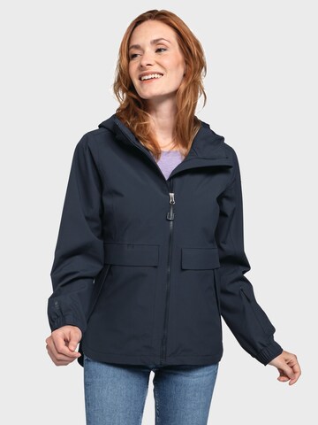 Schöffel - Chaqueta de montaña 'Lausanne' en azul: frente