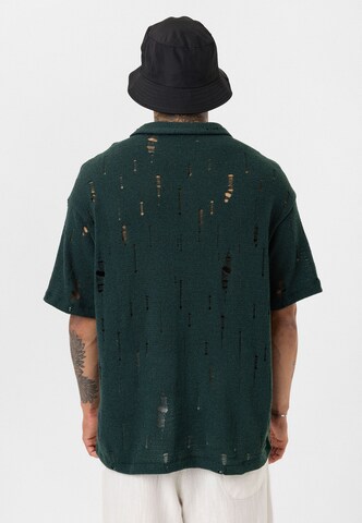 Coupe regular Chemise 'Raymond' Dandalo en vert