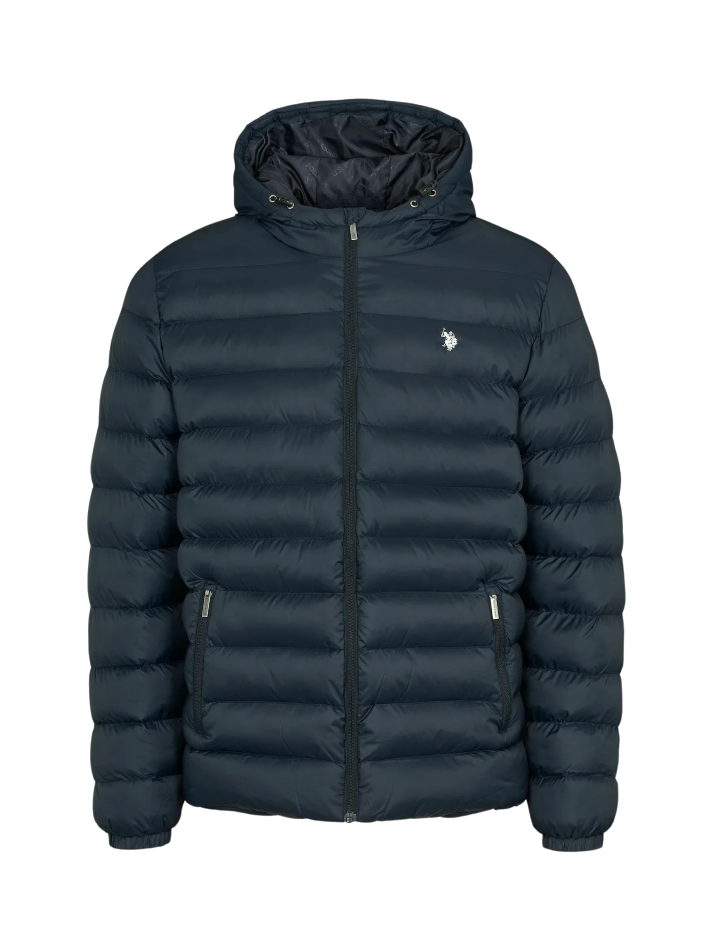 U.S. POLO ASSN. Välikausitakki 'Artur' värissä sininen: etupuoli