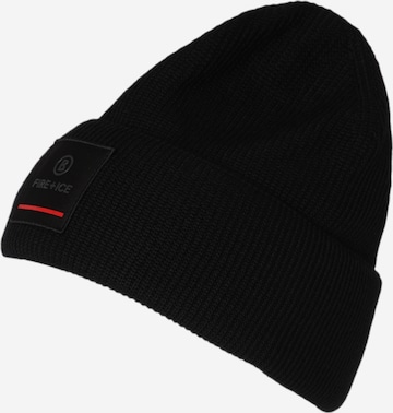 Bogner Fire + Ice - Gorra 'Tarek' en negro: frente