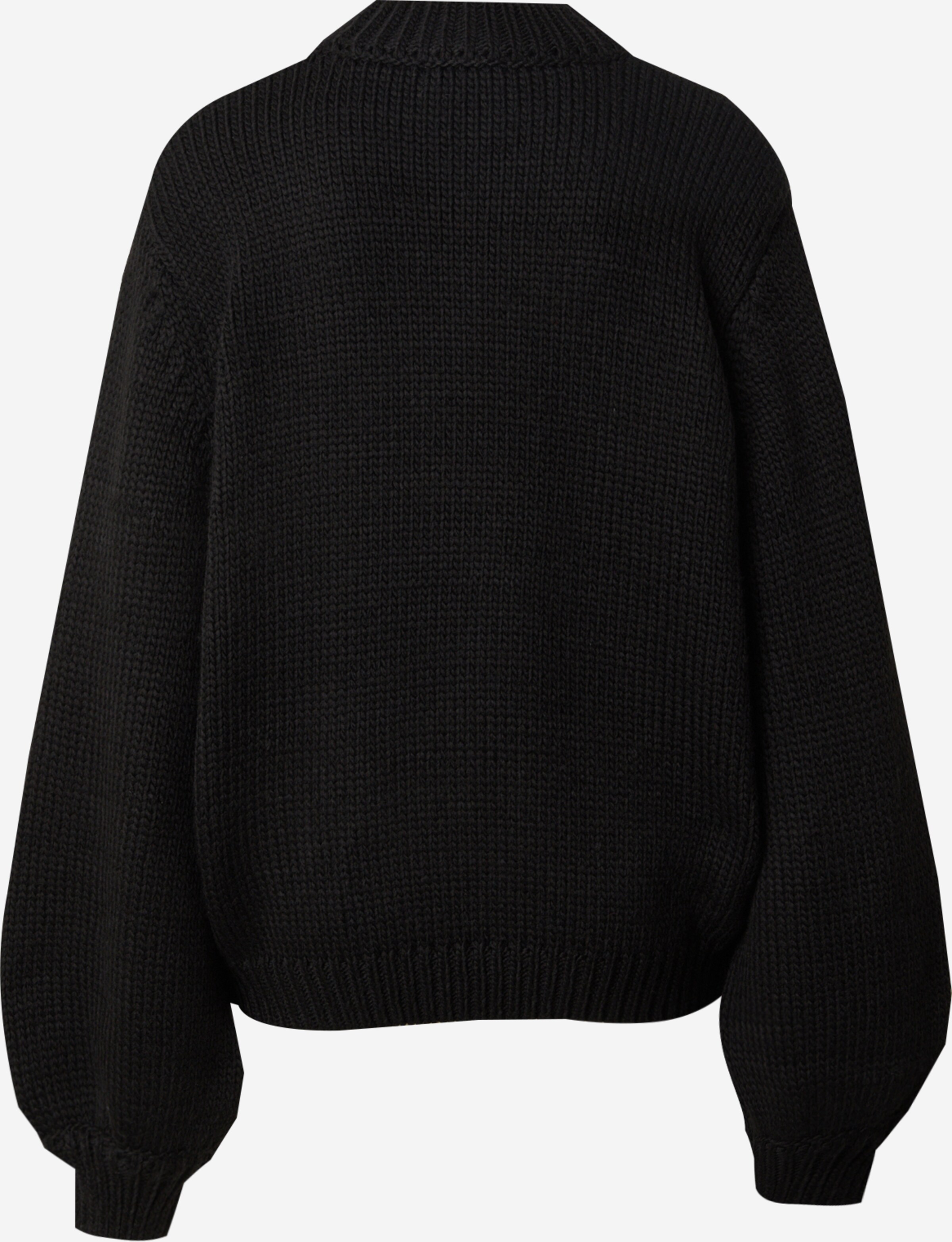 極美品　ボーダーズアットバルコニー　RAYONKNIT SWEATER 黒　M 7c16967e54b7538fb39e01f8cd371b