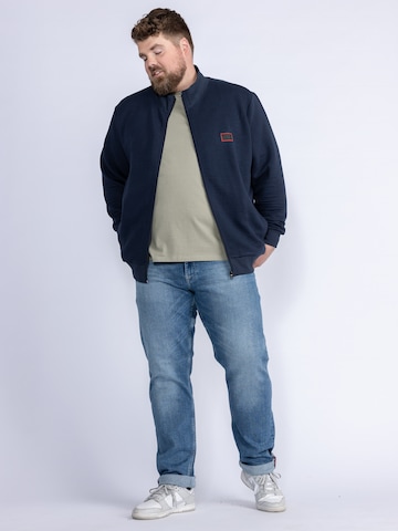 Petrol Industries Sweatjacke 'Sunflood' in Blau