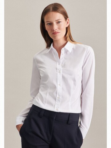 Camicia da donna di SEIDENSTICKER in bianco: frontale