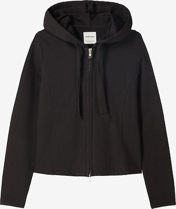 Bershka Collegetakki värissä musta: etupuoli