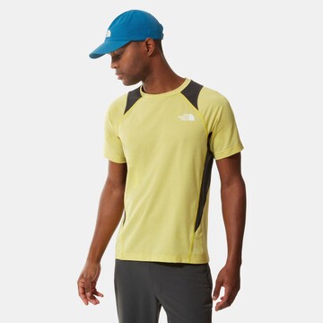 THE NORTH FACE Performance Shirt 'GLACIER' in Yellow: front