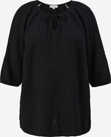 TRIANGLE Blouse in Black: front