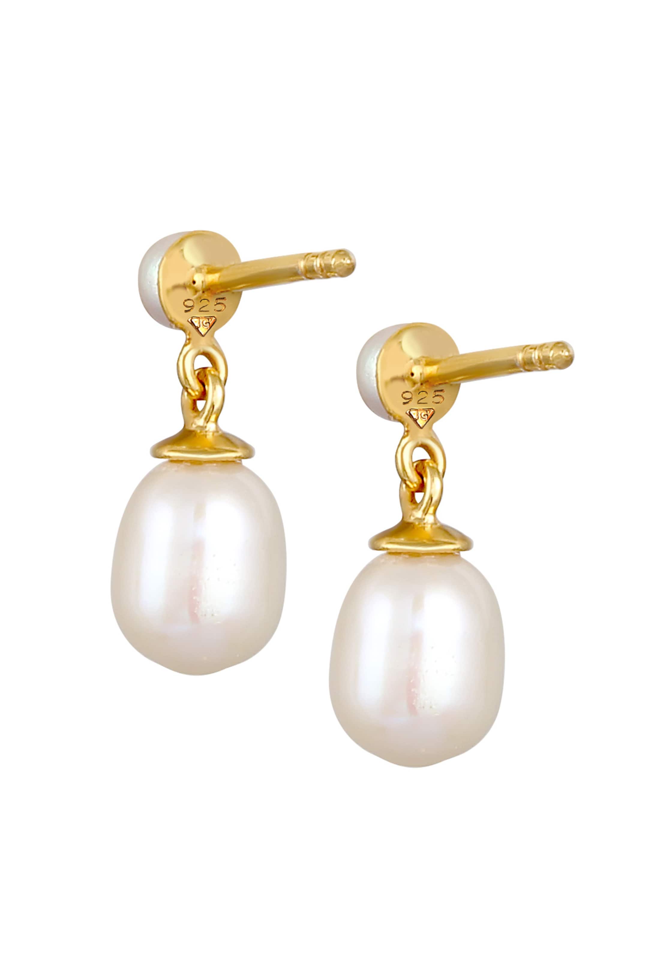 ELLI PREMIUM Náušnice - Zlatá