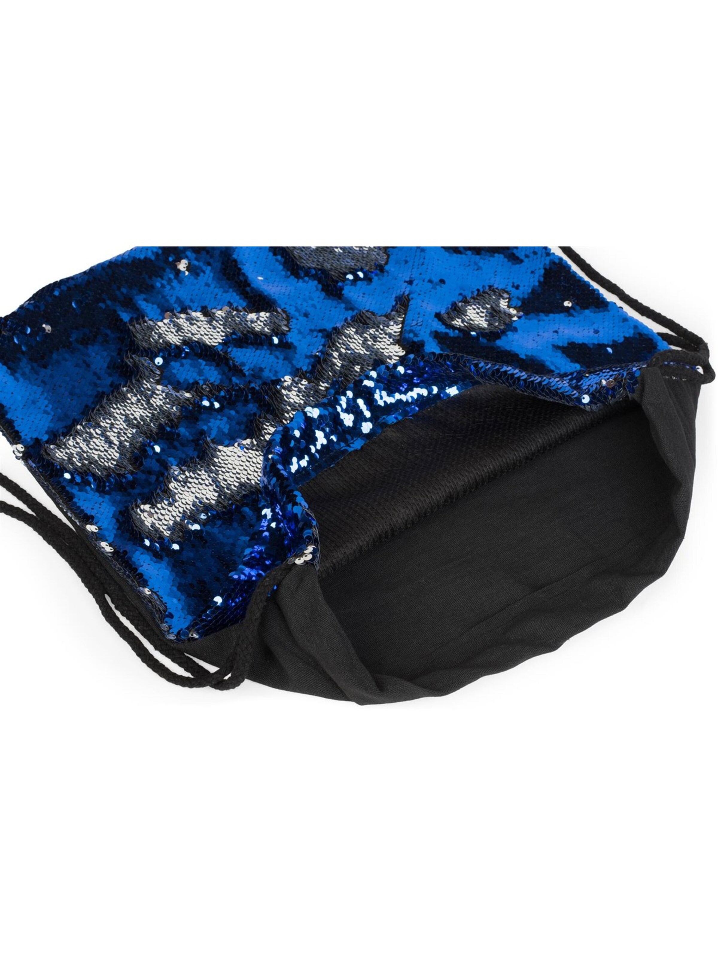 styleBREAKER Turnbeutel 'Turnbeutel mit Wendepailletten'‌‌‌‌‌‌‌‌‌‌ in Blau