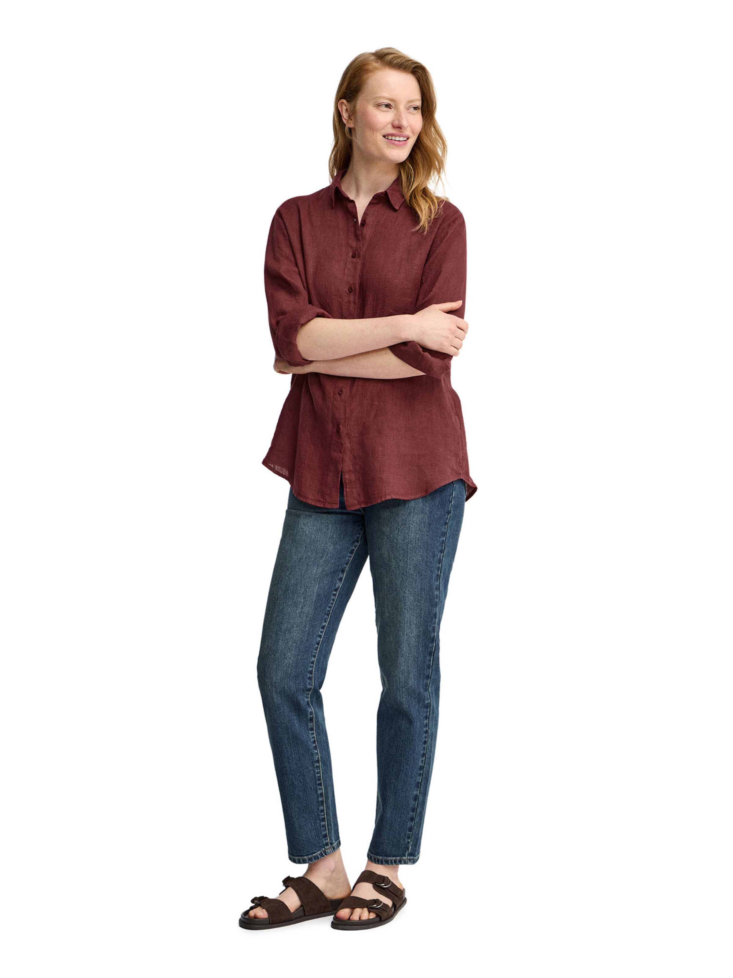 Polo Club Blouse in Brown