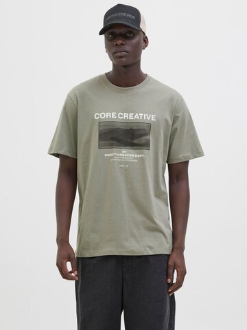 T-Shirt JACK & JONES en gris : devant