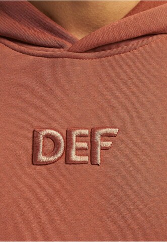 DEF - Sweatshirt em castanho