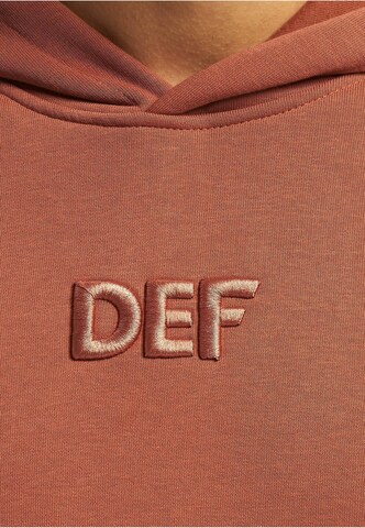 DEF - Sudadera en marrón