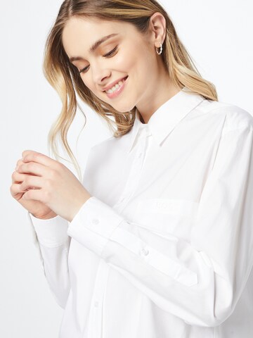 Camicia da donna 'Bostucci' di BOSS in bianco
