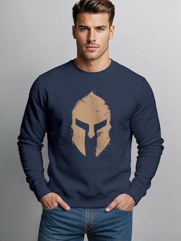 Neverless Sweatshirt 'Sparta 2' in Blue