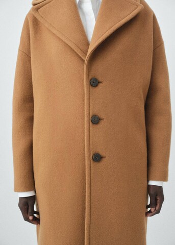MANGO Between-Seasons Coat 'Love3' in Brown