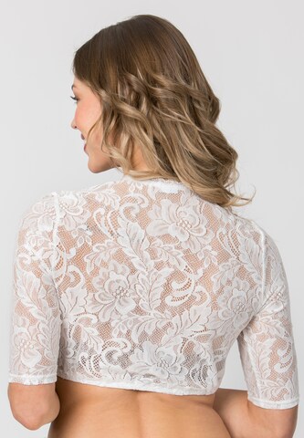 STOCKERPOINT Dirndlbluse 'Cassie' in Weiß