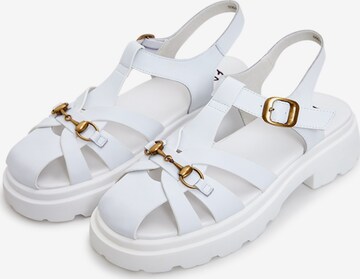 CESARE GASPARI Sandals in White