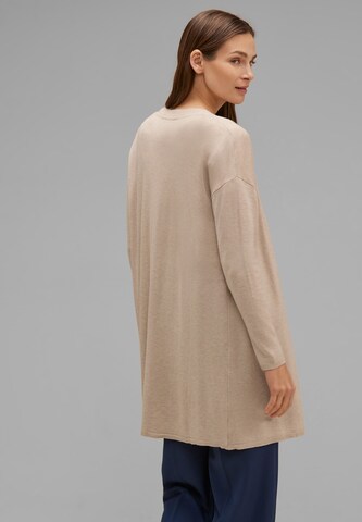 STREET ONE Knit Cardigan in Beige