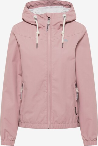 Veste fonctionnelle Schmuddelwedda en rose : devant