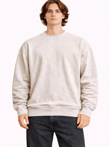 A Question Of (AQO) Sweatshirt 'Acid' in White: front