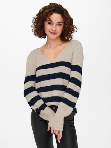 ONLY Sweater 'Luci' in Beige