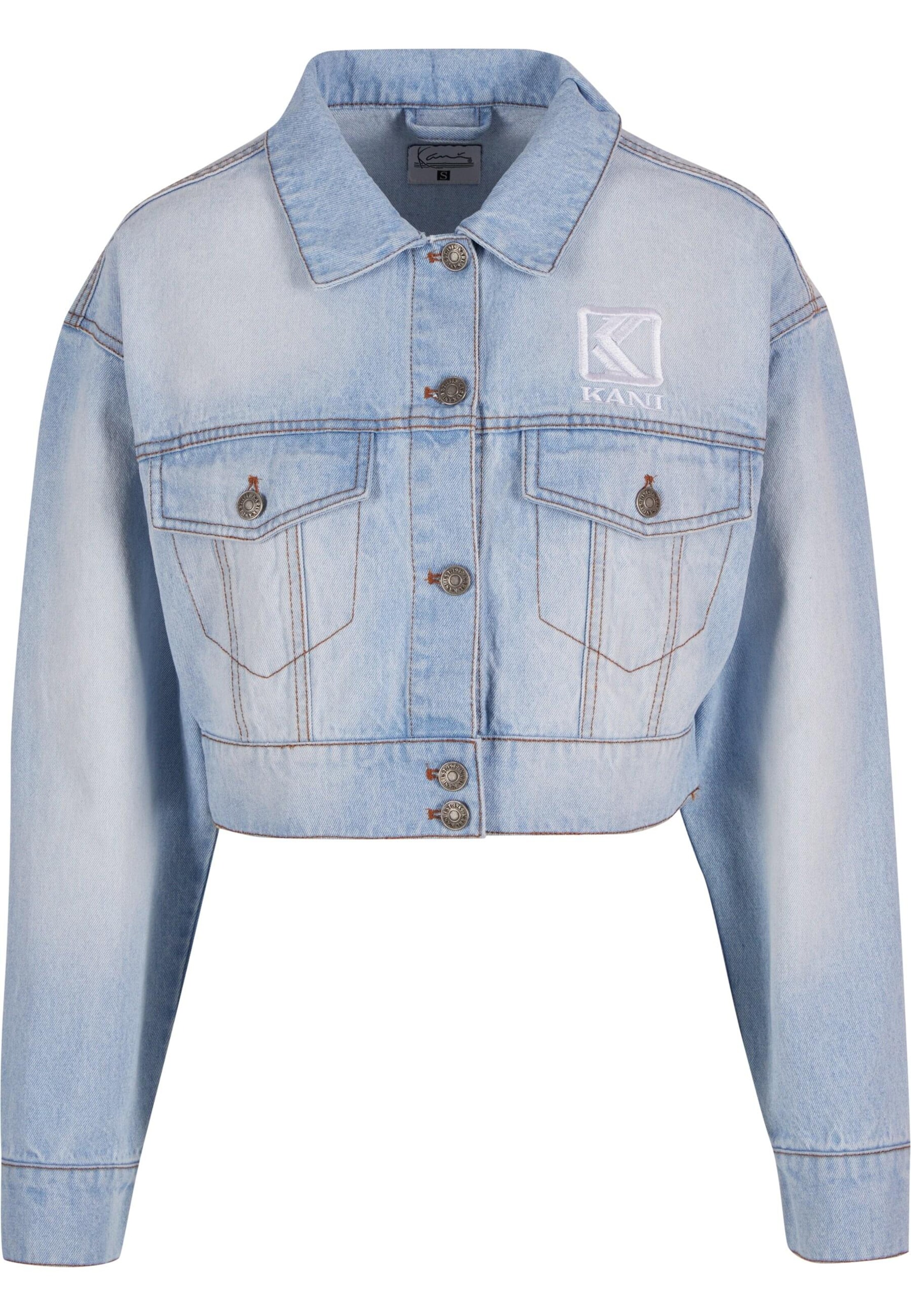Karl Kani Tussenjas in Blauw: voorkant