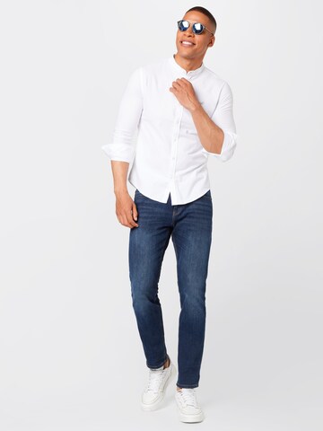 HOLLISTER Slim Fit Hemd in Weiß