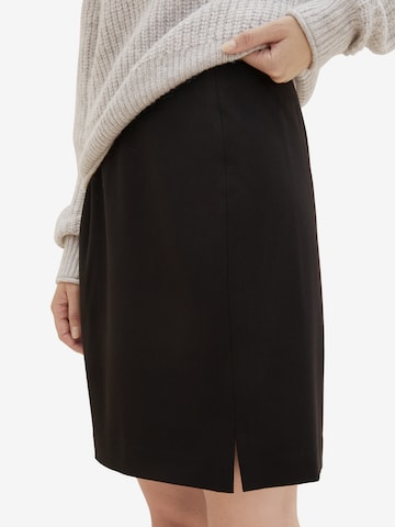 TOM TAILOR Skirt in Black