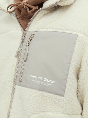 Veste en polaire 'JORVesterbro' JACK & JONES en beige