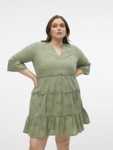 Vero Moda Curve Kleid 'DICTHE' in Grün