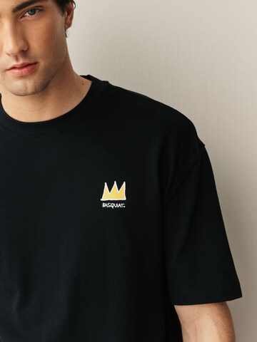 Next T-Shirt 'Künstler' in Schwarz