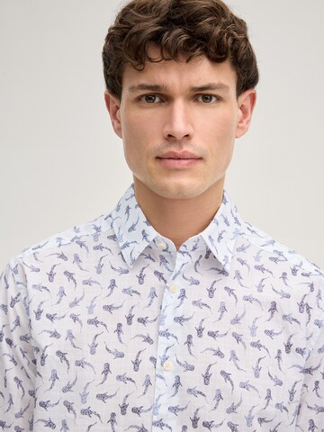 Coupe regular Chemise 'Hansen' JOOP! Jeans en blanc