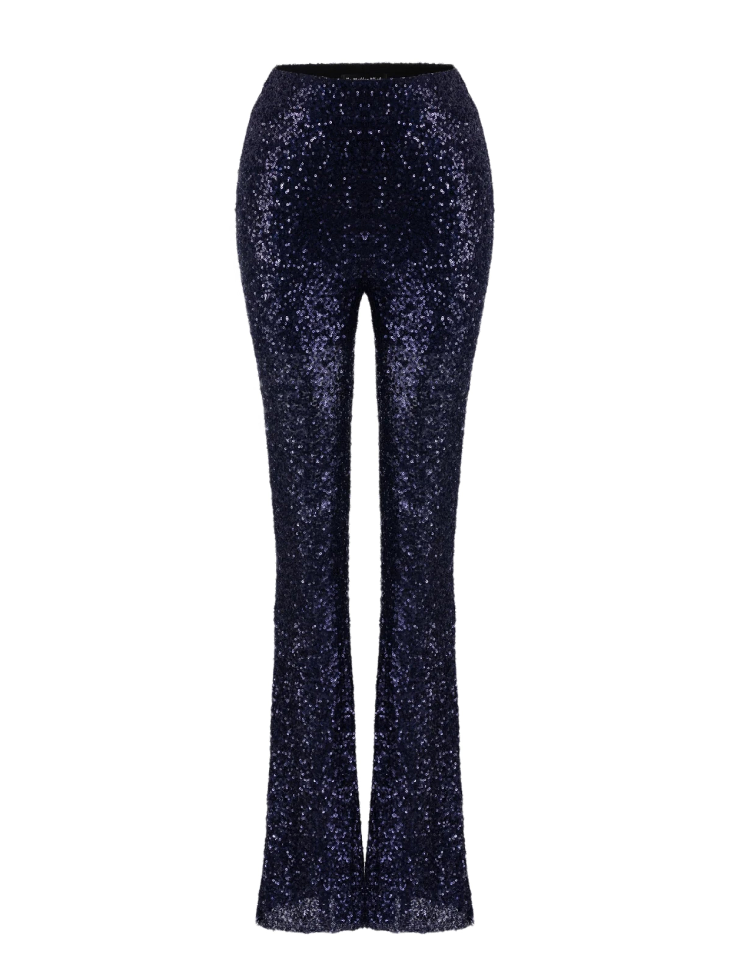 No Matter What Boot cut Trousers in Blue: front