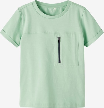 NAME IT - Camiseta 'JESO' en verde: frente