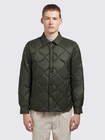 khujo Winter Jacket 'Henro' in Green: front