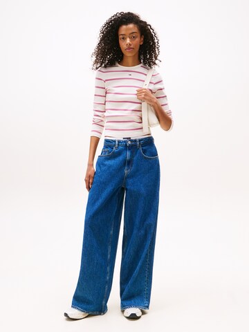 Tommy Jeans Shirt 'ESSENTIAL' in Wit