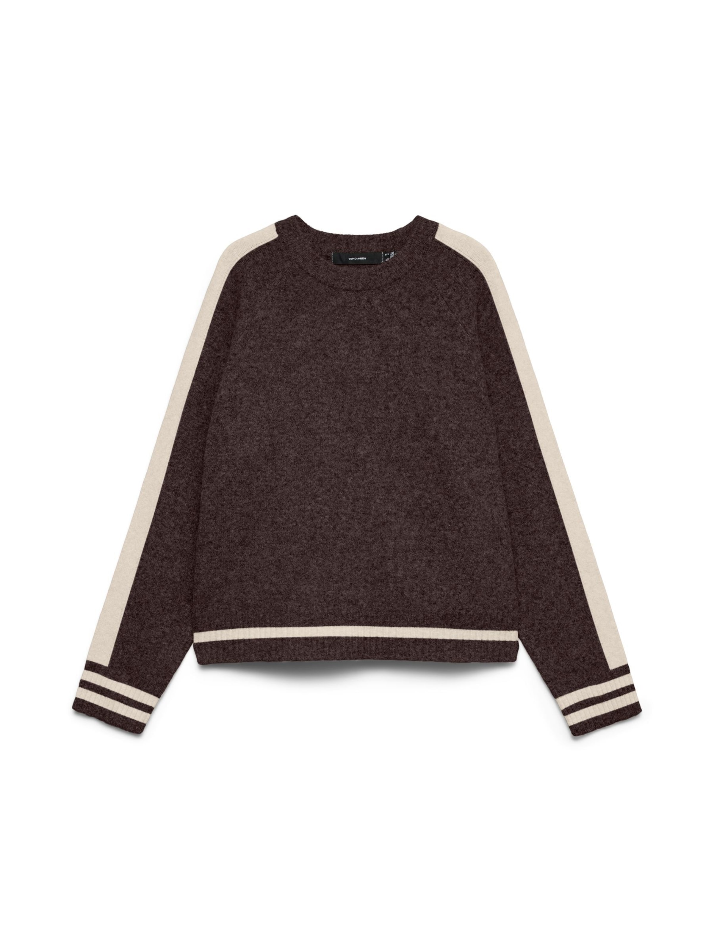 Pullover 'VMCBang' di Vero Moda Curve in marrone: frontale