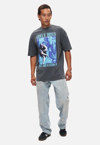 Recovered Shirt 'Guns N' Roses Use Your Illusion II' in Grey