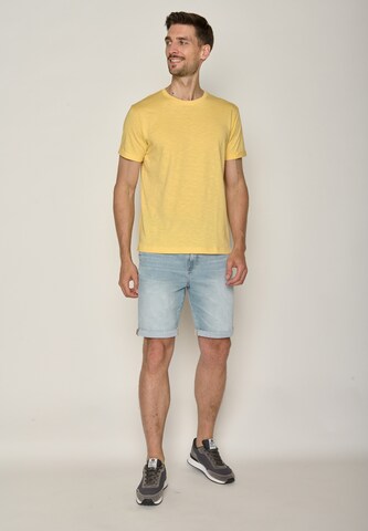 T-Shirt GREENBOMB en jaune