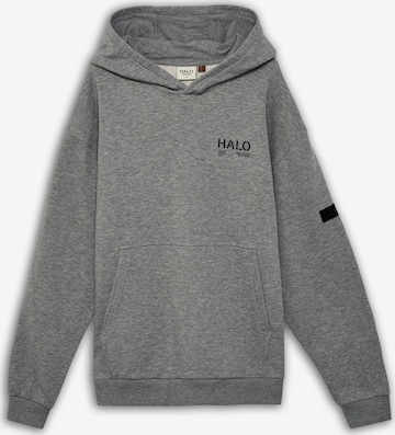 Sweat-shirt HALO en gris : devant