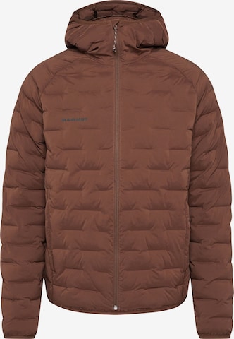 MAMMUT Athletic Jacket in Brown: front
