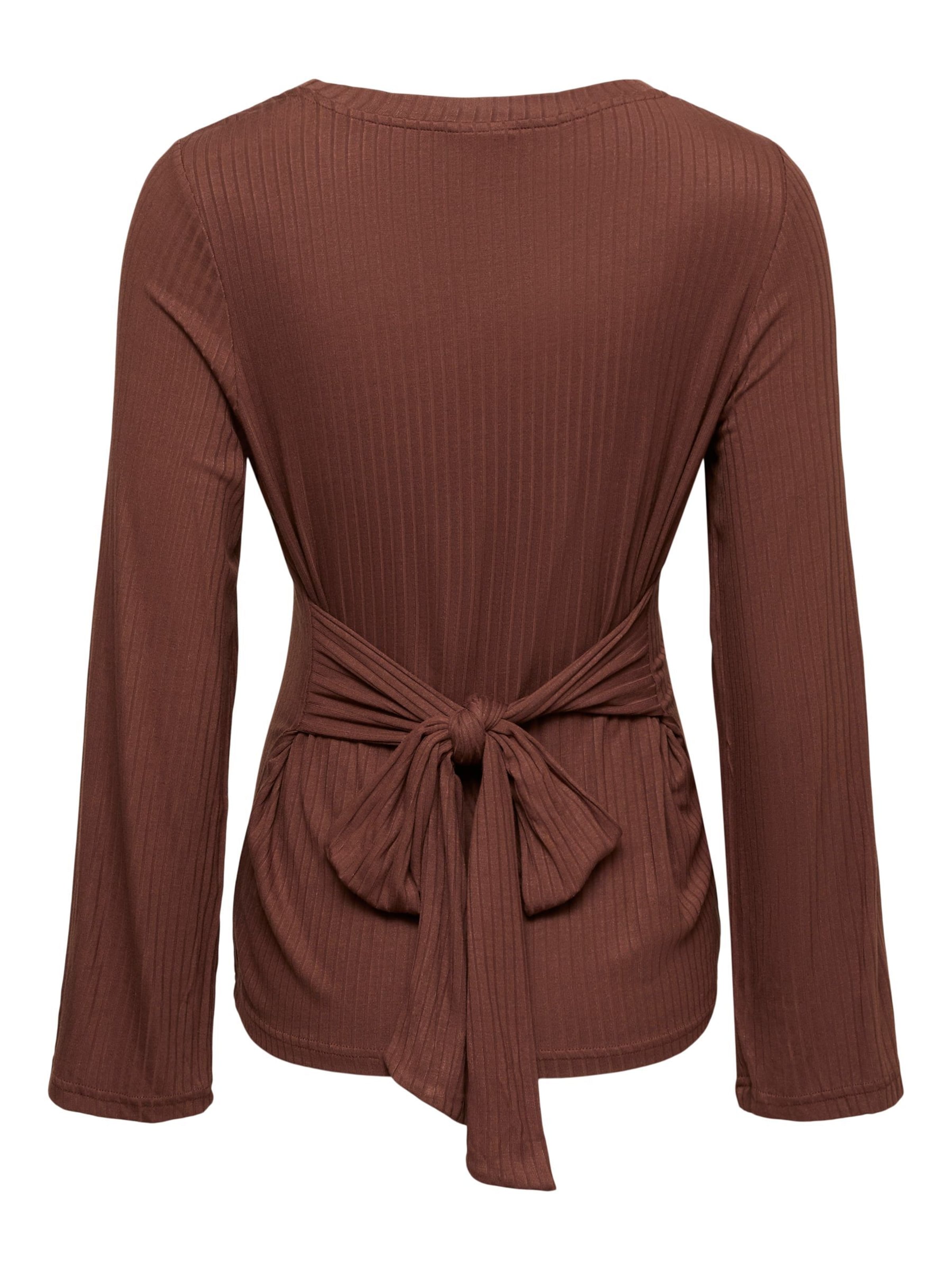 MAMALICIOUS Shirt in Brown