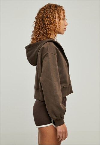 Urban Classics Sweatjacka i brun