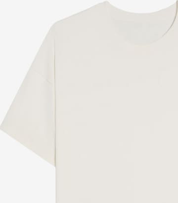 Bershka Shirt in White: front