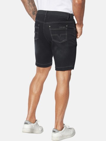 Jan Vanderstorm Loosefit Broek 'Gullbrand' in Zwart
