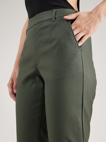 Coupe slim Pantalon 'OBJBella Lisa' OBJECT en vert