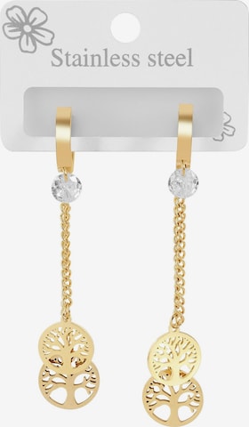 Akzent Earrings 'Mica, langlebig' in Gold: front