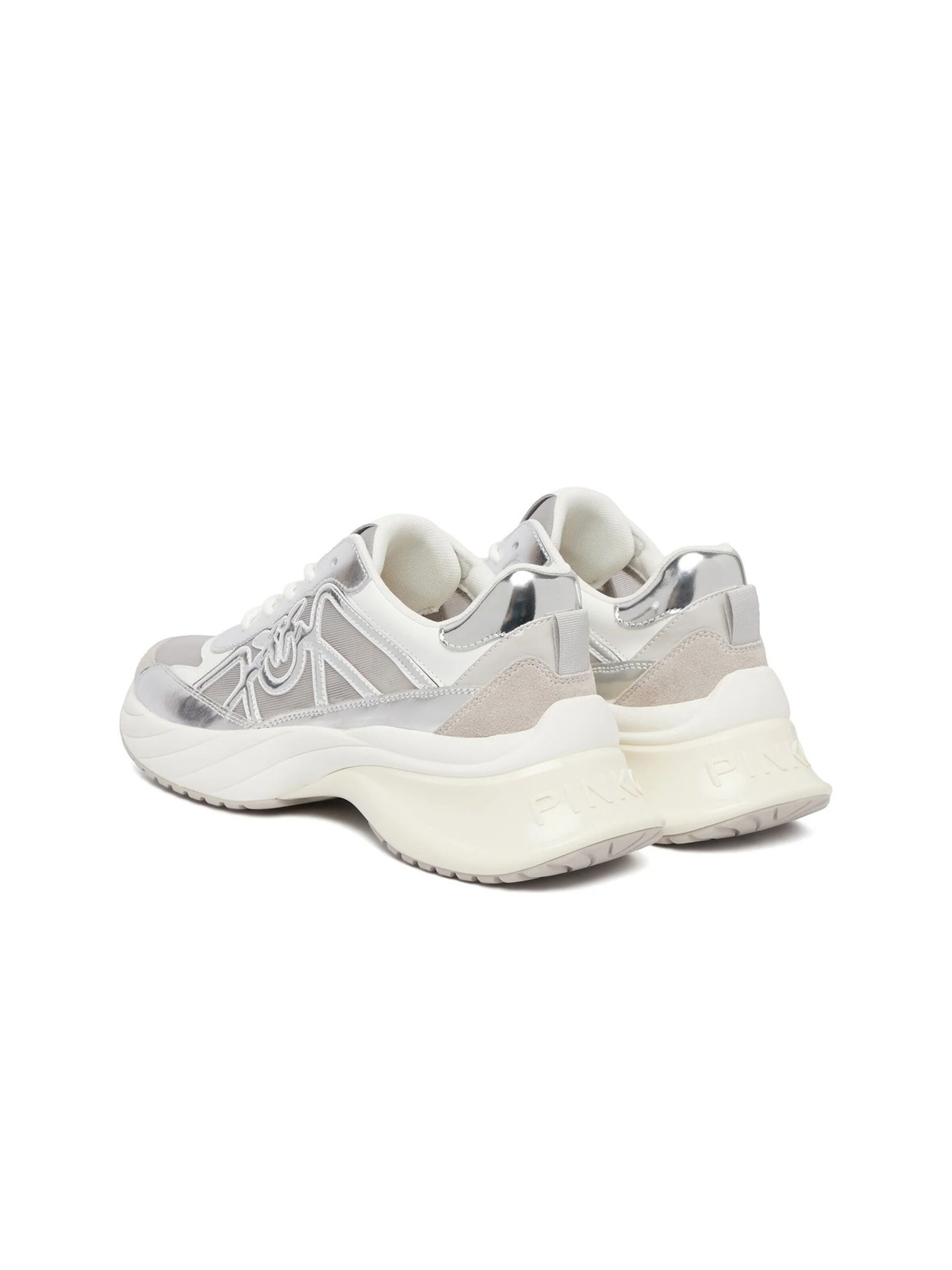 PINKO Sneakers laag 'Ariel 33' in Zilver