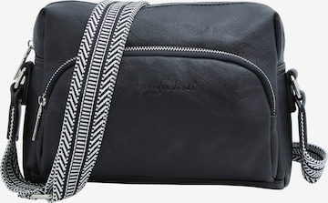 Jennifer Jones Umhängetasche in Schwarz: Vorderseite