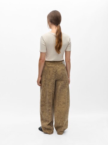 OBJECT Baggy Jeans in Beige